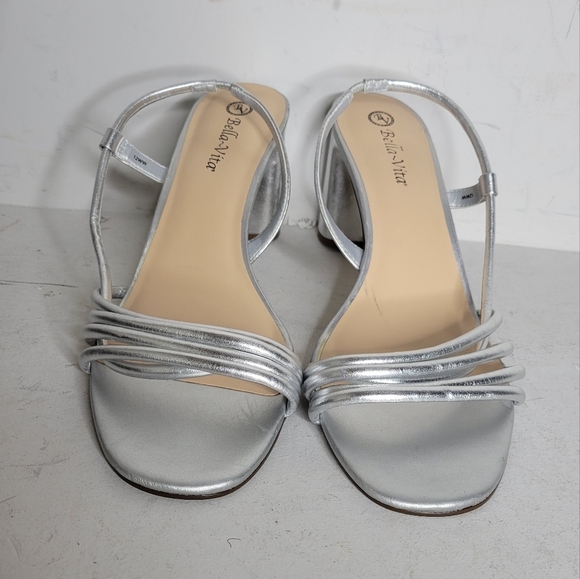 Bella Vita Zariah Strappy Slingback Sandal SZ 12 WW - Picture 2 of 9